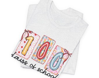 100 Days of School T-Shirt |  Milestone Tee