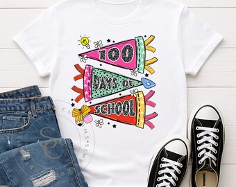 100 Days of School T-Shirt | School Spirit Tee