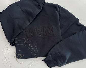 Yahweh embroidered Crewneck Sweatshirt | Religious Apparel