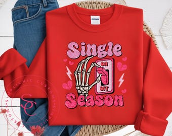 Single Season Sweatshirt |Valentine Crewneck