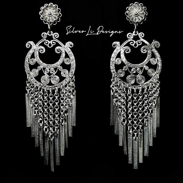 Silver-Plated “Money 2” Earrings