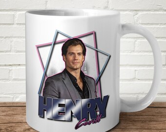 Henry Cavil Homage Mug Funny Gift Sexy Man Of Steel Superhero Present Birthday