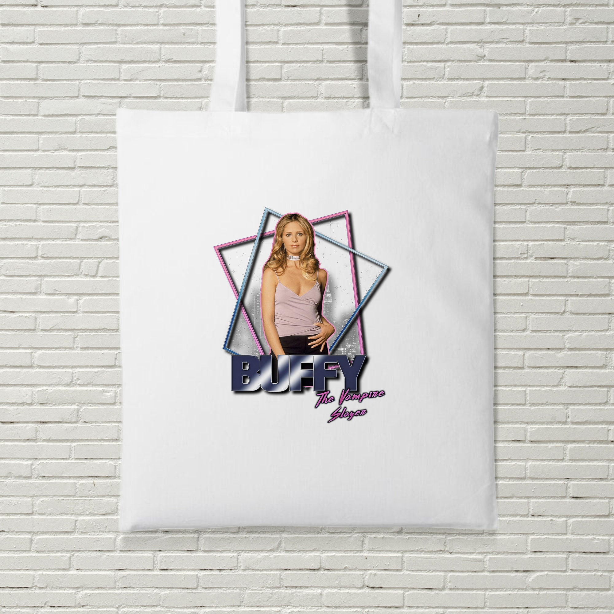 Buffy The Vampire Slayer Tote Bag Shopping Tv Show Gift Birthday Present 90's TV Hunter Angle
