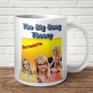 Bernadette Rostenkowski Homage Tasse Big Bang Theory Komödie Geschenk Geburtstagsgeschenk Science Nerd TV Show