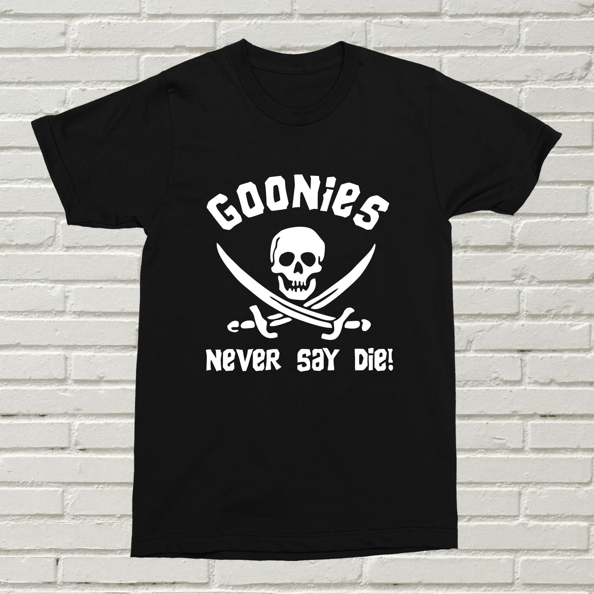 Maglietta Goonies Donna: T-Shirt Con Frasi Cult "La Confessione Di Chunk" Anni 80
