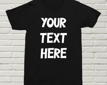 Passen Sie Ihr eigenes T-Shirt mit Ihren eigenen Worten Stag Do Hen Do personalisierte lustiges Geschenk