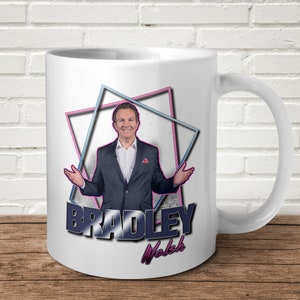 Bradley Walsh Hommage Tasse 90er 90er Geburtstag Geschenk TV Lustige Komödie Verfolgungsjagd
