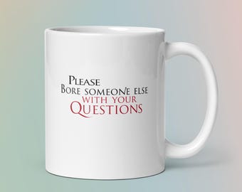 Miranda Priestly Mug: Devil Wears Prada Quote - Funny Fashion Boss Gift