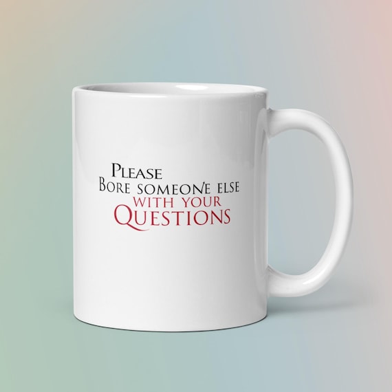 Miranda Priestly Mug: Devil Wears Prada Quote - Funny Fashion Boss Gift