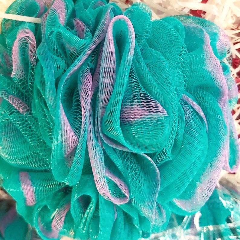 Luxury Shower Loofahs Body Brush Pouf Large Ball Mesh Etsy