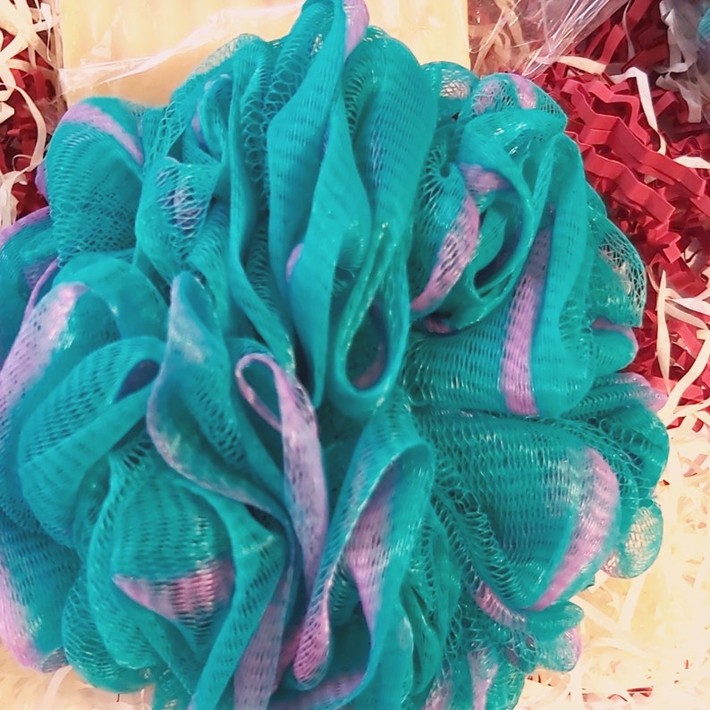 Luxury Shower Loofahs Body Brush Pouf Large Ball Mesh Etsy