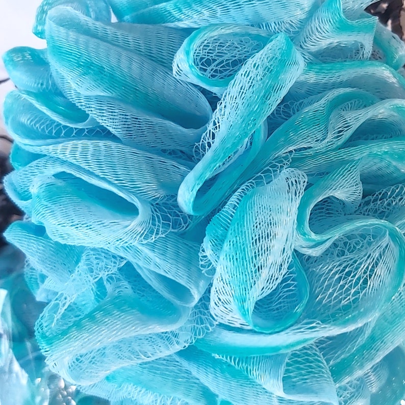 Luxury Shower Loofahs Body Brush Pouf Large Ball Mesh Etsy