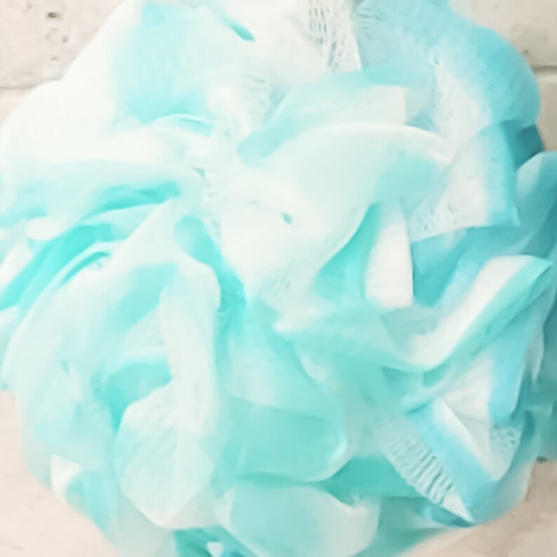 Luxury Shower Loofahs Body Brush Pouf Large Ball Mesh Etsy