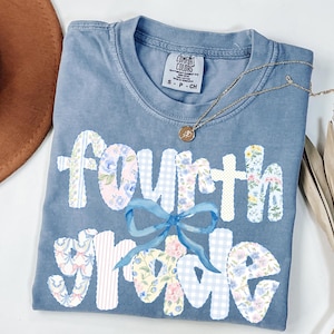 Fourth Grade Teacher Shirt, Comfort Color Teacher Shirt, 4th Grade Teacher Shirt, Fourth Grade Shirts, Teacher Appreciation