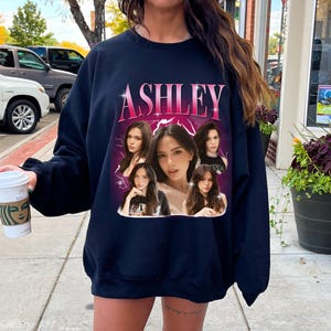 Custom Photo Bootleg Rap Sweatshirt, Vintage Graphic 90s Shirt, Sweatshirt with Face Photo, Girlfriend Crewneck, Your Own Bootleg Sweater