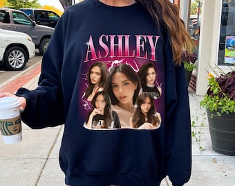 Benutzerdefiniertes Foto Bootleg Rap Sweatshirt, Vintage Grafik 90er Jahre Shirt, Sweatshirt mit Gesicht Foto, Freundin Rundhalsausschnitt, Ihr eigener Bootleg Pullover