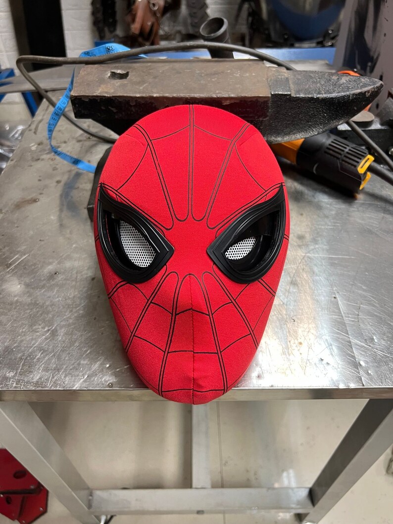 Spider Man Spiderman Helmet 2.0 Mask Cosplay Prop Etsy