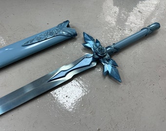 Limited Eugeo Blue Rose Sword Version 2.0 Eugio Blade cosplay metal weapon prop