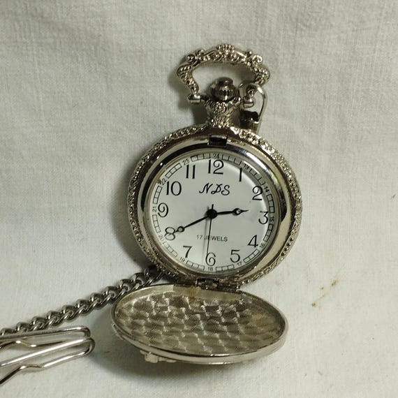 Montre Gousset Vintage Chloé - Mécanique, Argentée, Testée Sur 24h - Parfaite Pour Collectionneurs Ou Cadeau Original
