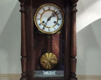 wall clock mechanical movement + pendulum + key