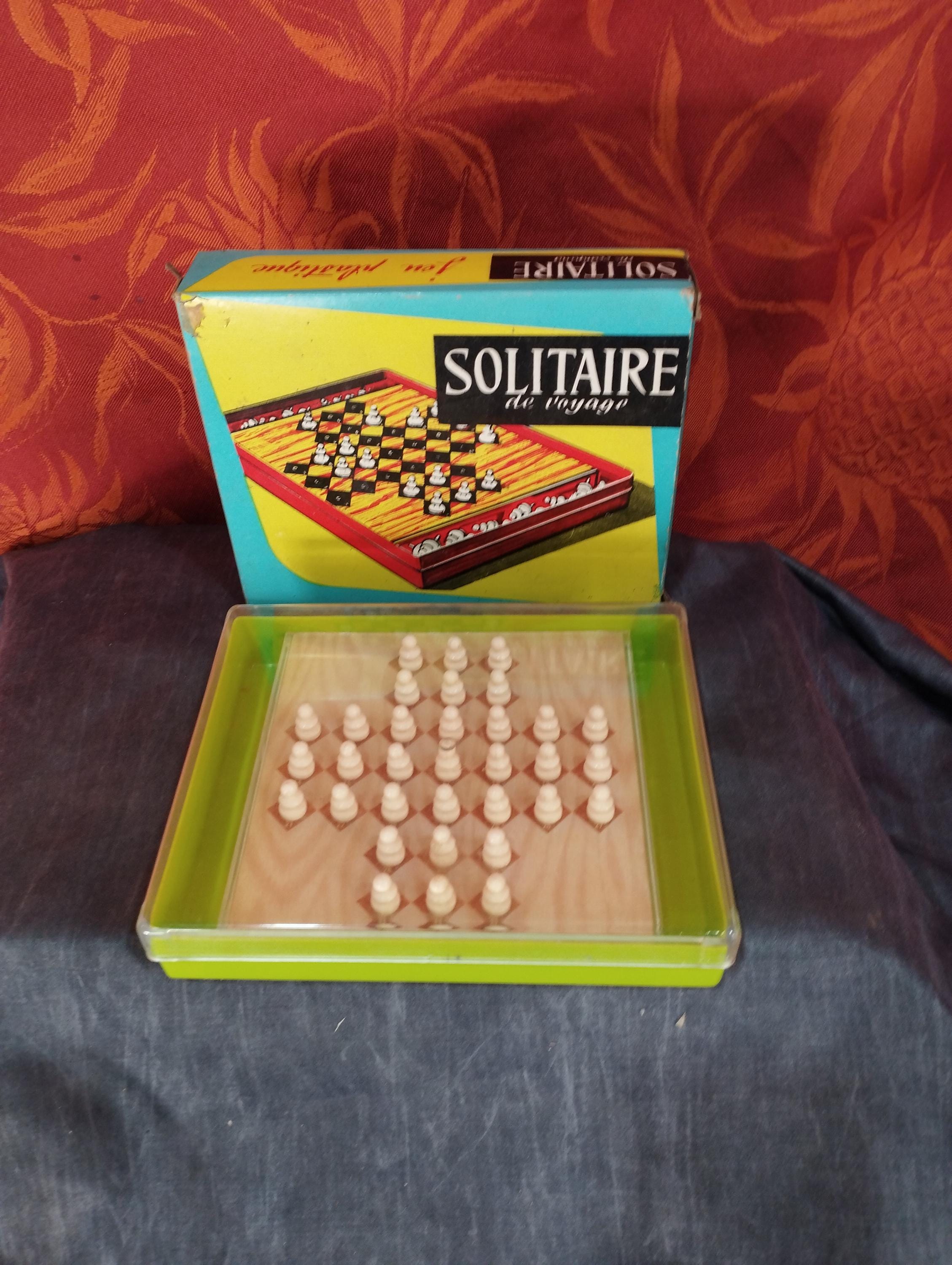 Mallette De Jeux De Société Vintage - Années 1960 - état Très Correct