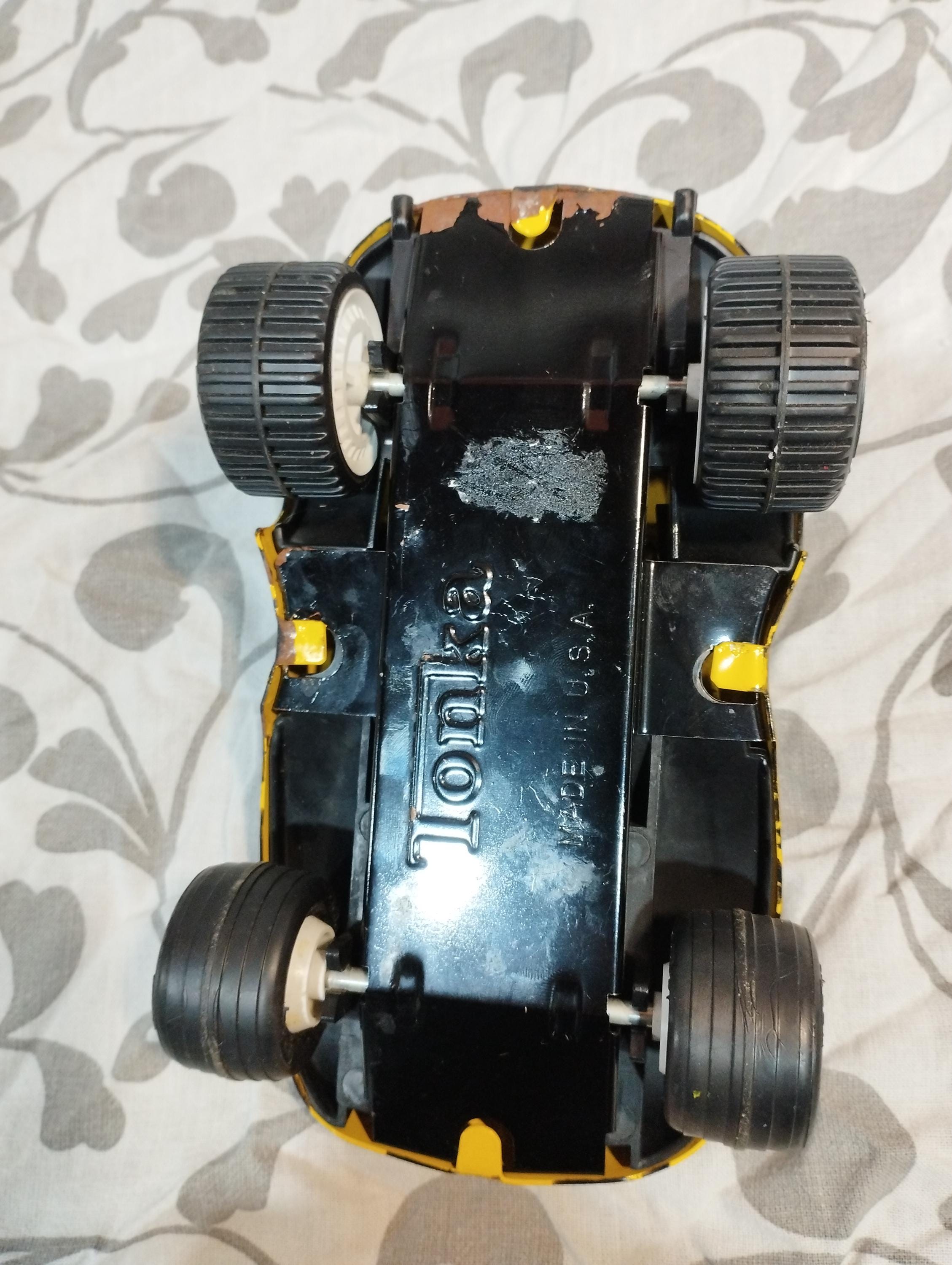 Tonka トンカ ブリキ Jeep 救急車 ヴィンテージおもちゃ 2 個セット - 1970 年代 - ブリキ製 - 乗り物