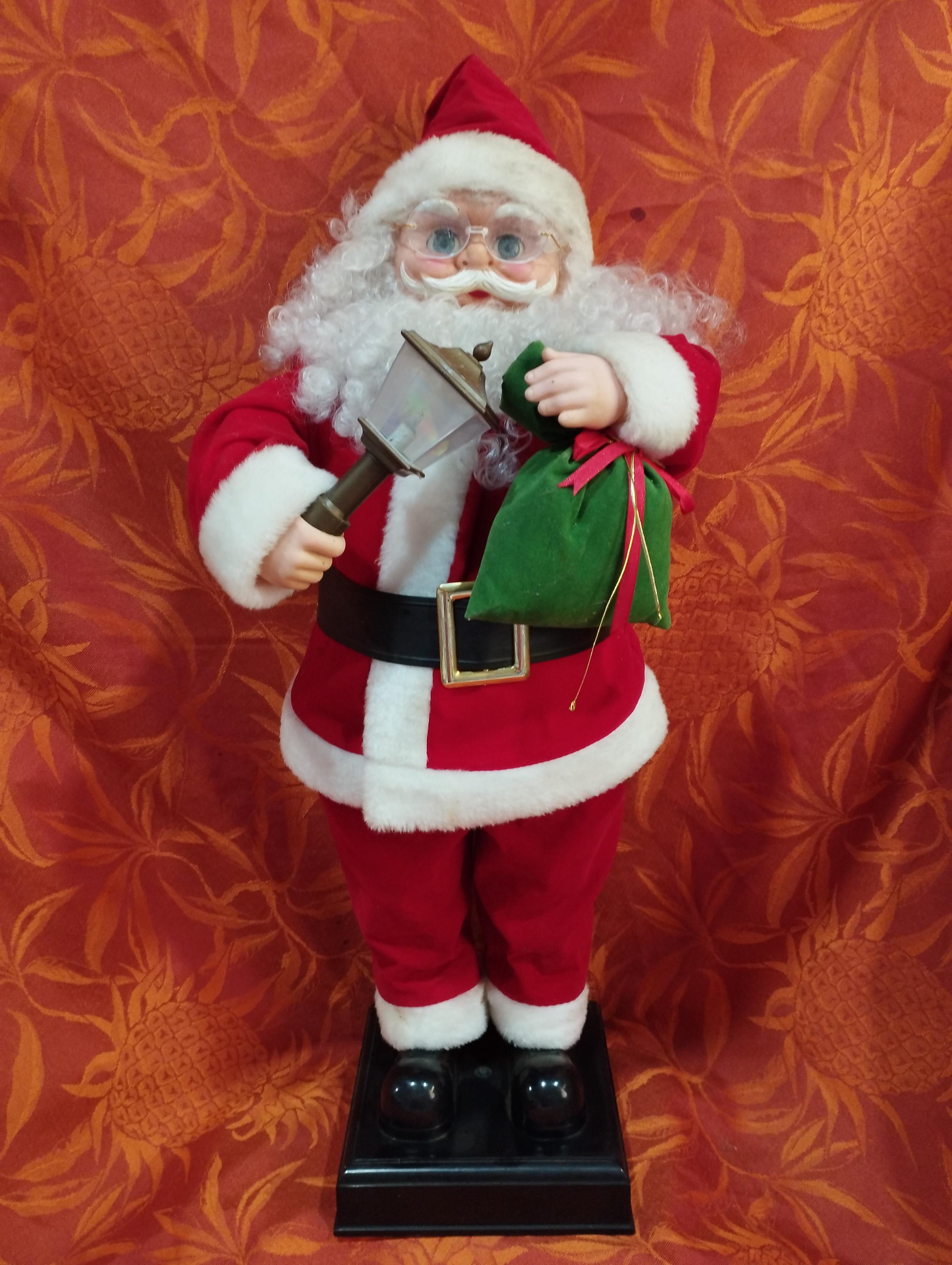 2 anciens ornements de Noël vintage en verre décoration sapin de Noël