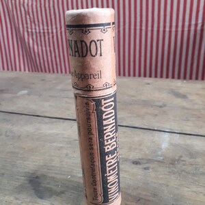 vintage - kartonnen doos vinometer met Bernadot folder