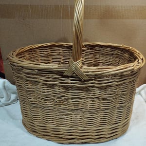 large wicker basket