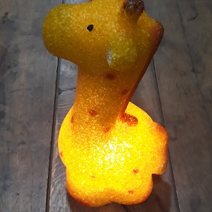 Vintage Giraffenlampe - Nachtlicht für Kinder