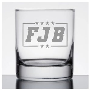 FJB Whiskey Glass/ Rocks Glass/ Highball Glass/ Cup + Free Gift