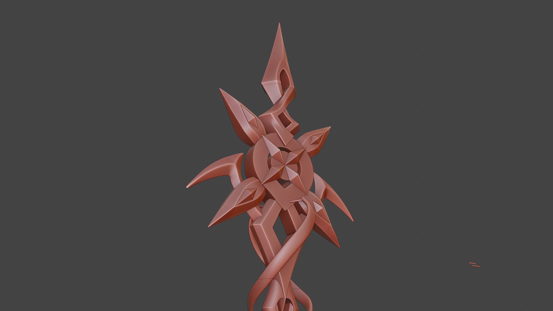 Arlecchino's Spear -- Genshin Impact -- 3D Print Ready STL Files