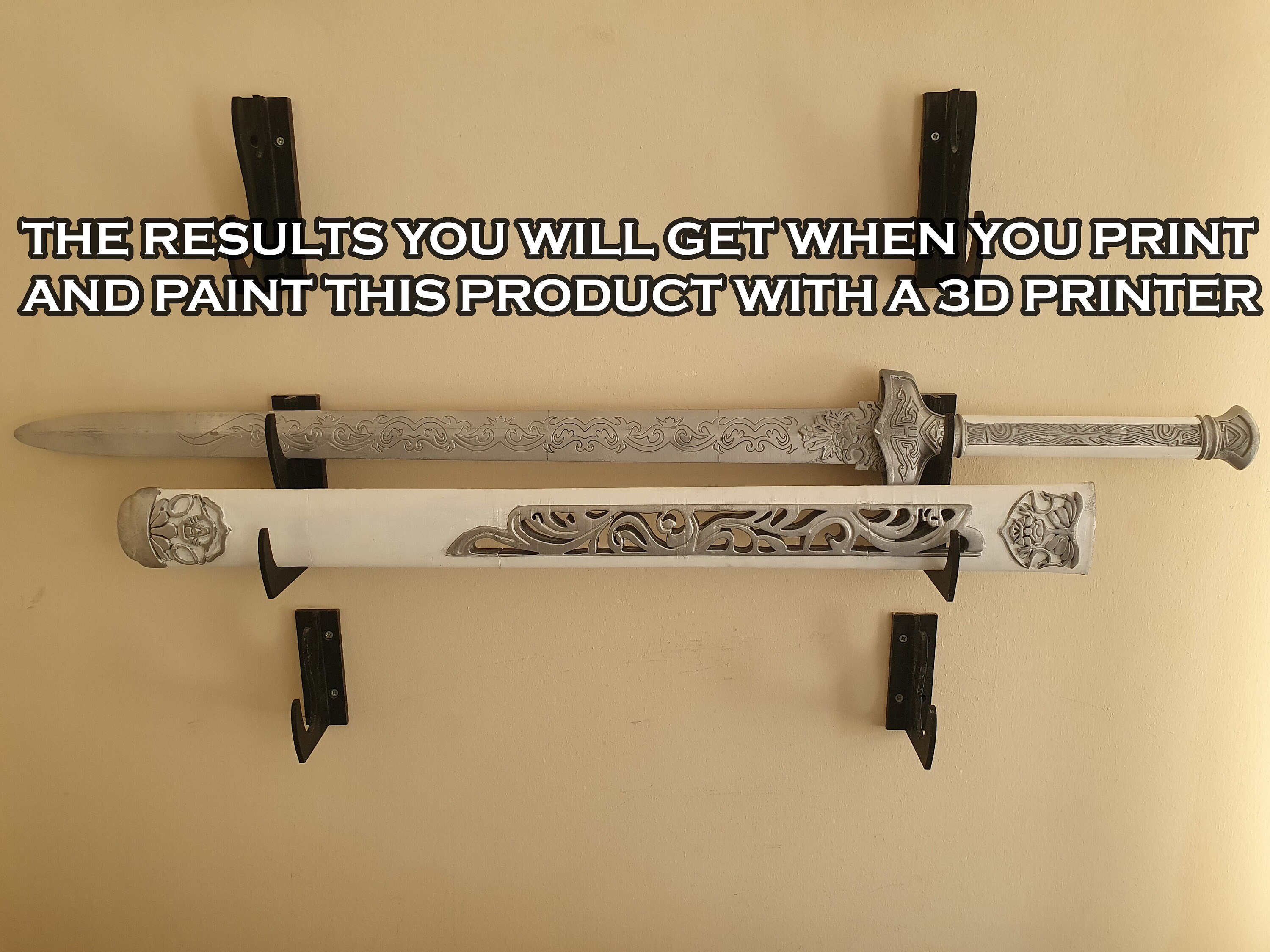 霜月刀 - 『陳情令』の小星塵の剣 - 3Dプリント対応 - 魔道修行の達人