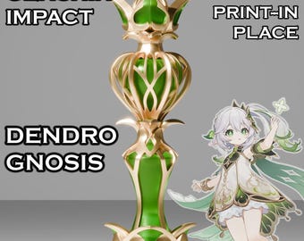 Dendro Gnosis -- Genshin Impact -- Gnosis of Nahida -- 3D Printable Cosplay Prop & Figurine