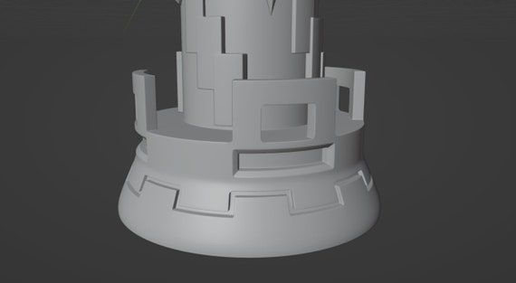 Rook (Chess), 3D CAD Model Library