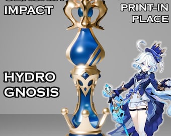 Hydro Gnosis -- Genshin Impact -- Gnosis of Furina -- 3D Printable Cosplay Prop -- STL Files
