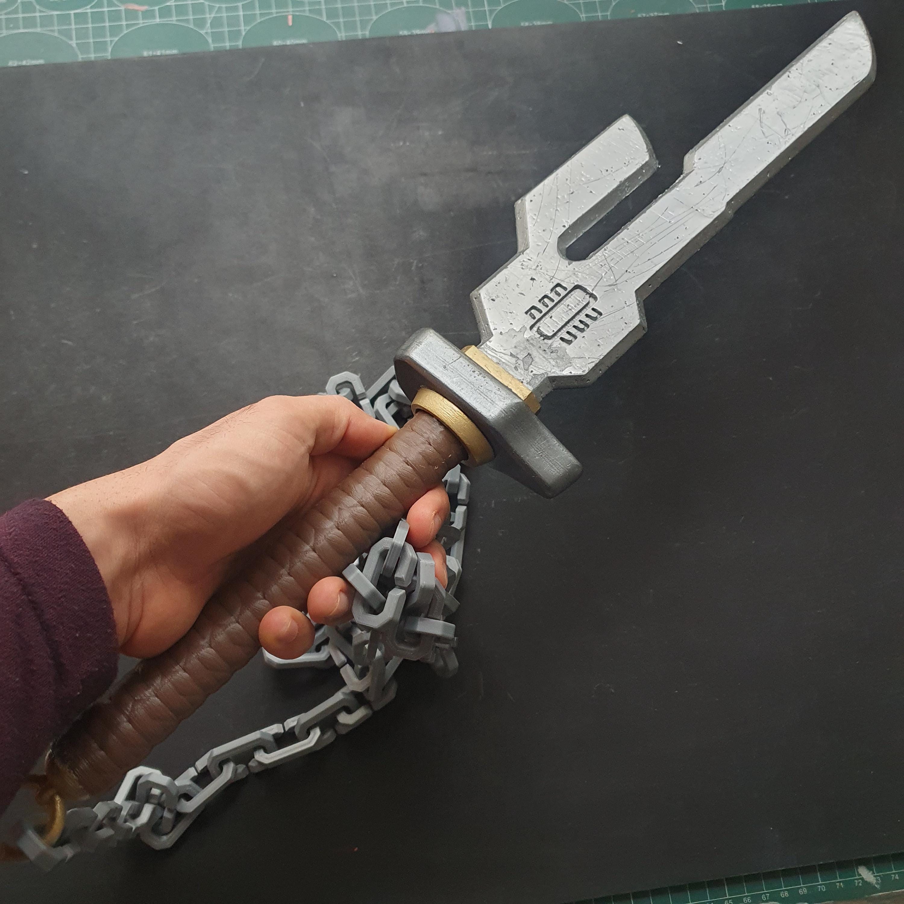 TOJIの短剣 - 手作りコスプレ小道具 - 呪術廻戦 - 逆天槍 - すぐに使用