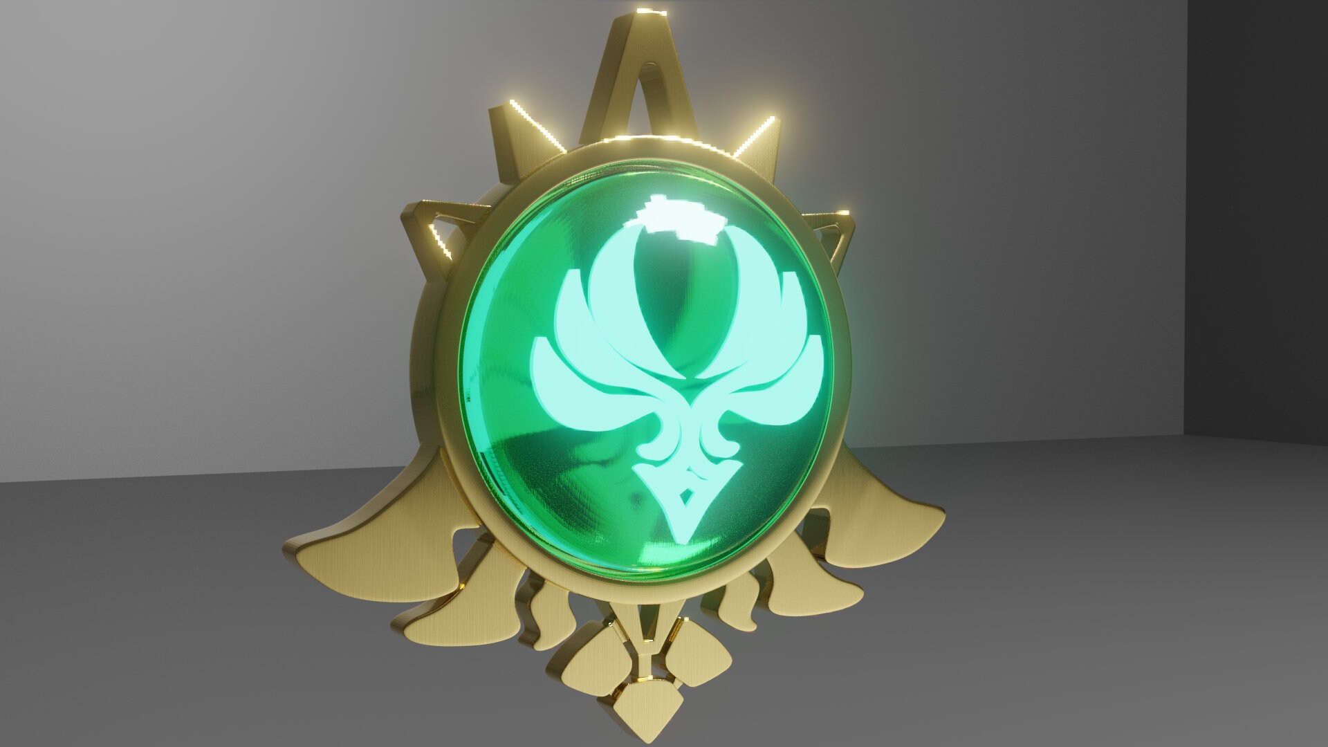 Mondstadt Vision Set Genshin Impact Vision Frame and 7 Etsy UK