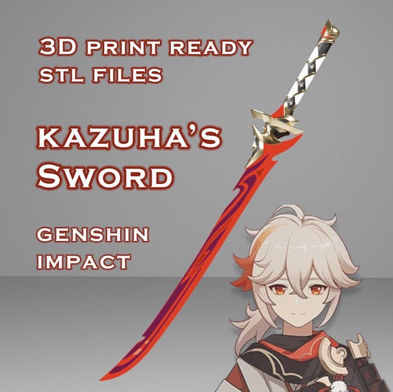 Kazuha's Cursed Blade -- Genshin Impact -- Kagotsurube Isshin