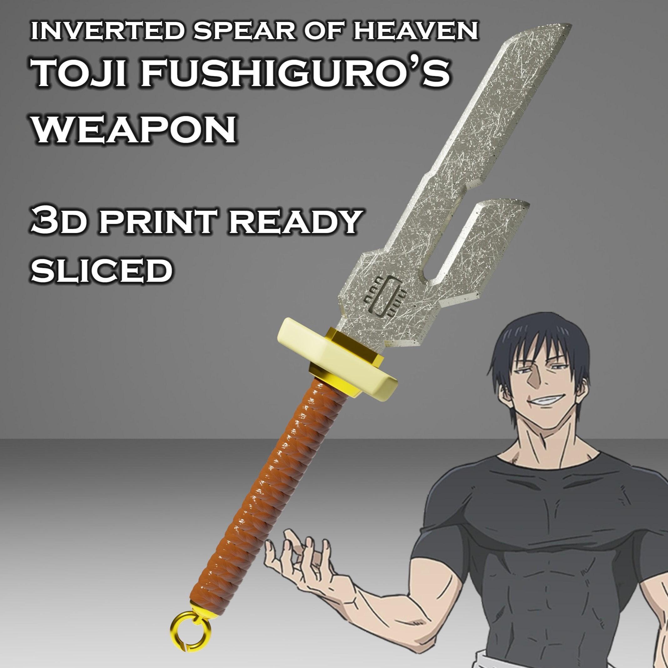 伏黒刀 短剣 - 呪術廻戦 コスプレ - 逆天槍 - 3Dプリント対応 - Etsy 日本