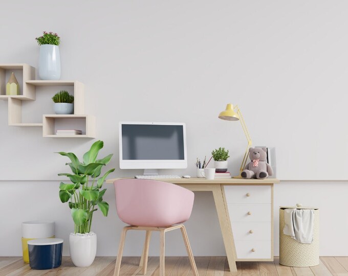 ZOOM Background Work From Home Essentials Teams Clean Etsy