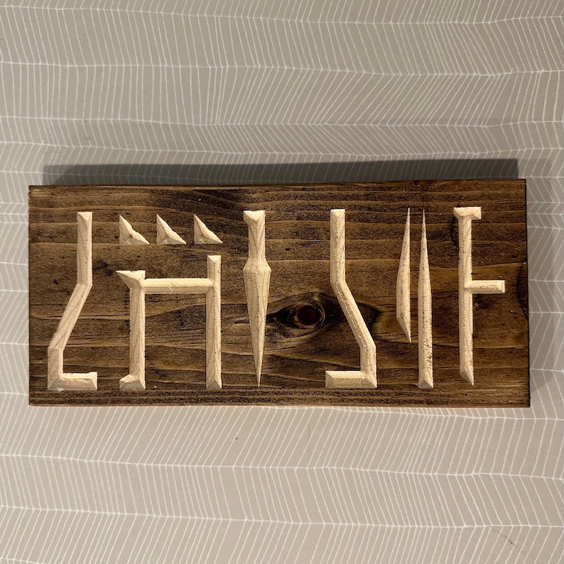 Your Name in Mandalorian Custom Star Wars Name Sign Etsy