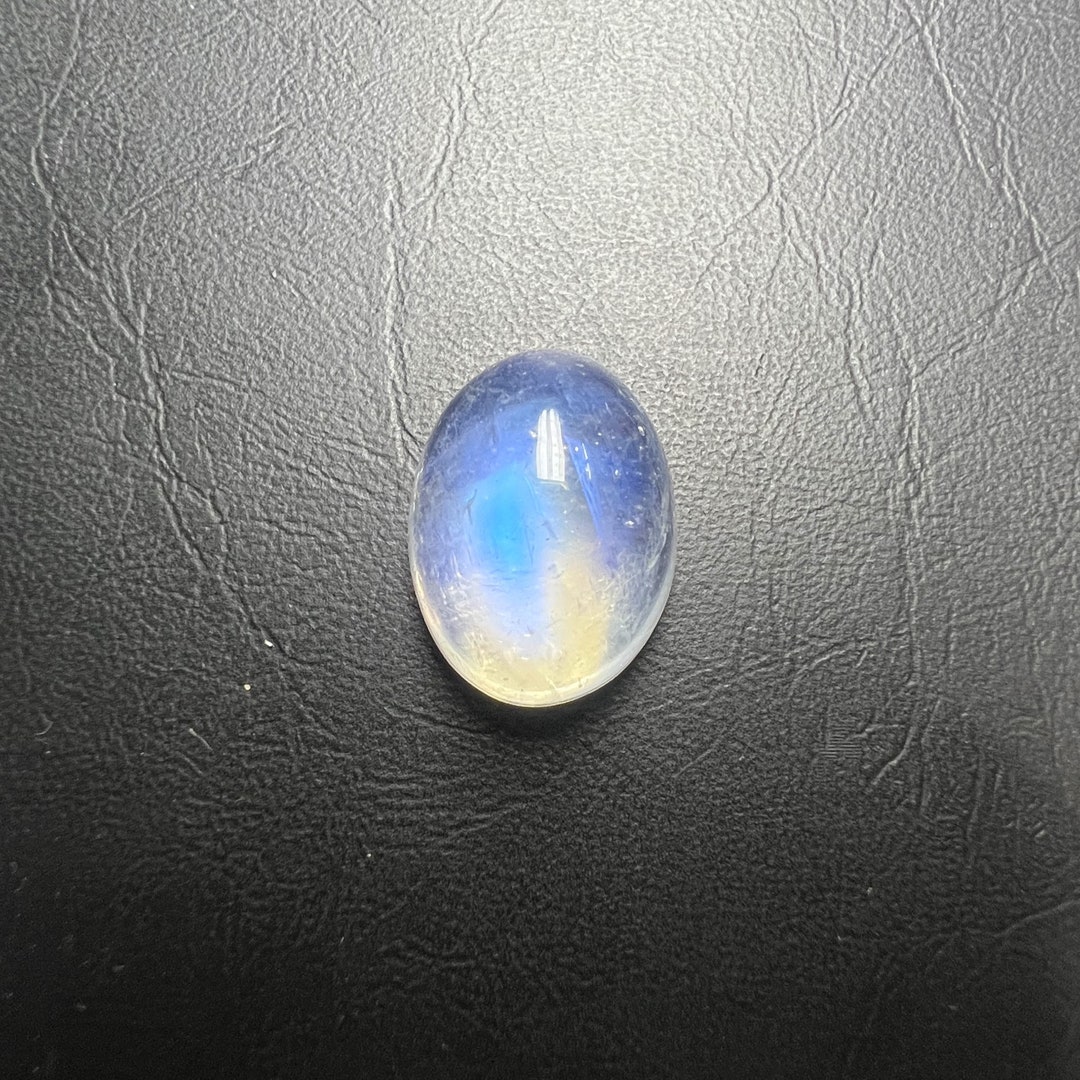 Natural Blue Moonstone Gemstone Cabochon Handmade AAA Etsy