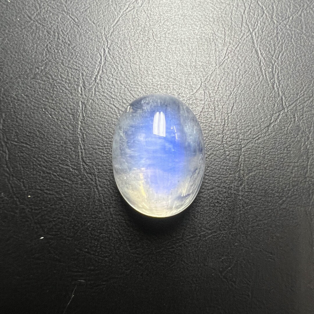 Natural Blue Moonstone Gemstone Cabochon Handmade AAA Etsy