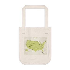 National Parks Organic Canvas Tote Bag