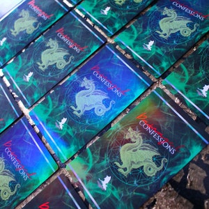 Deck de tarot de l'Oracle de l'ombre Confessions endommagées - 100 cartes - Holographique
