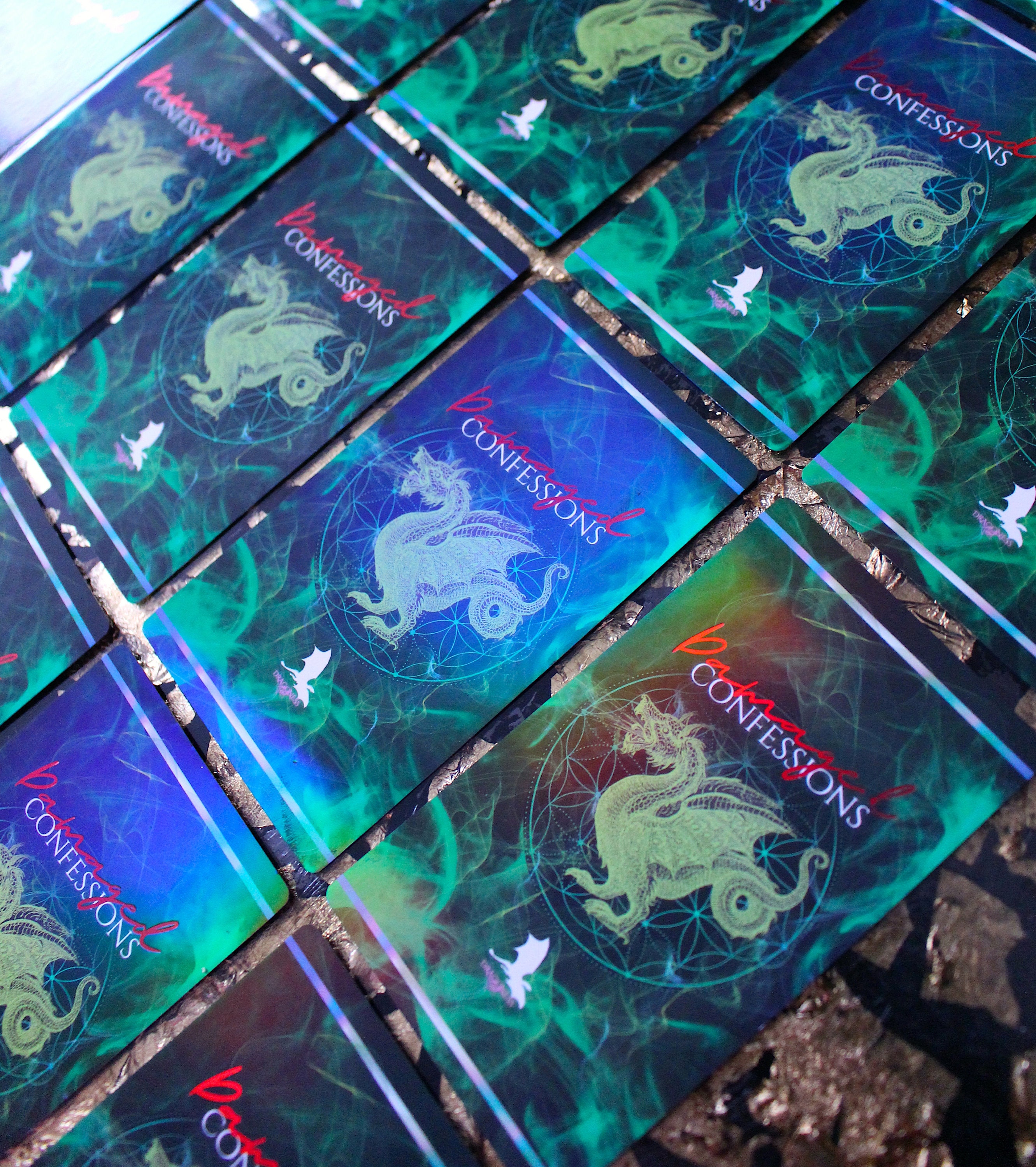 Damaged Confessions Shadow Oracle Tarot Deck- 100 Cards