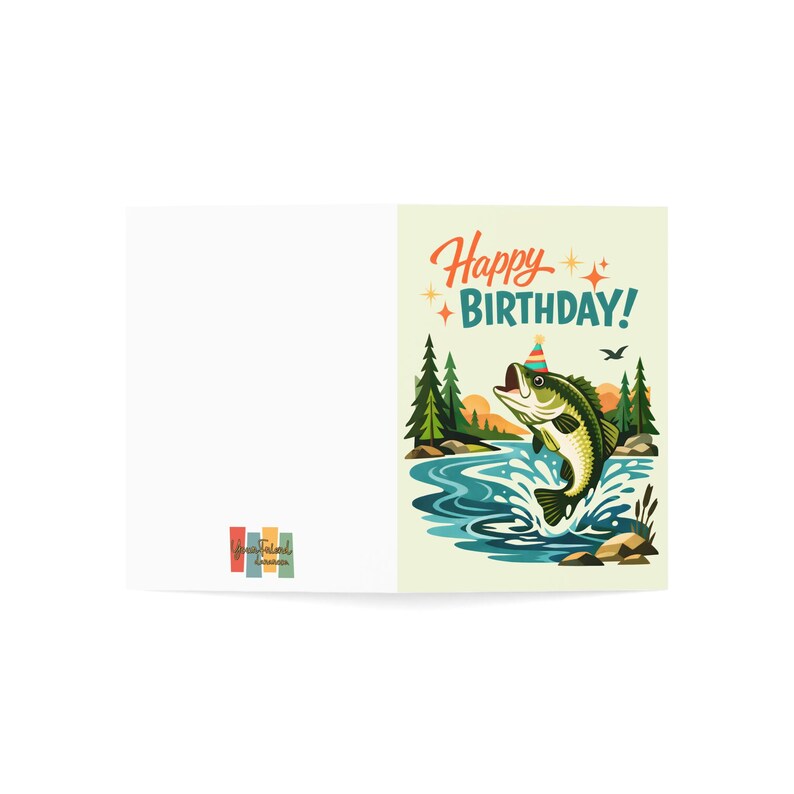 Funny Fishing Birthday Card | Retro Angler Dad Gift - Etsy
