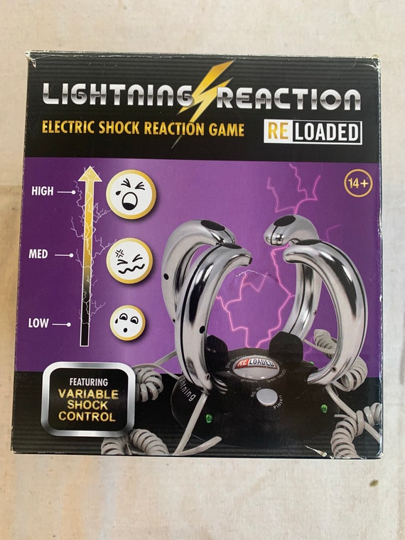 Lightning Reaction Electric Shock Reaction Game Etsy