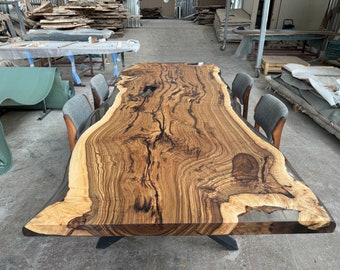 Hackberry Epoxy Tisch -Resin Tisch - Epoxy Esstisch -Epoxy Couchtisch - %100 Handmade
